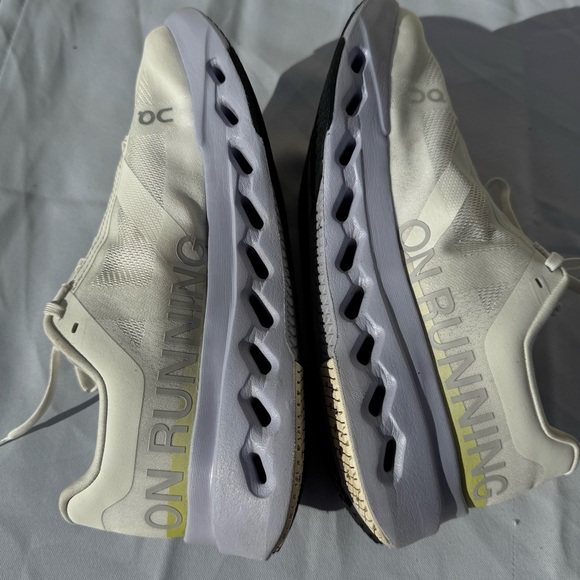 On Cloudsurfer Next running Women shoes Size 9.5 Ivory/Nimbus 3WE30052050 - Picture 3 of 9